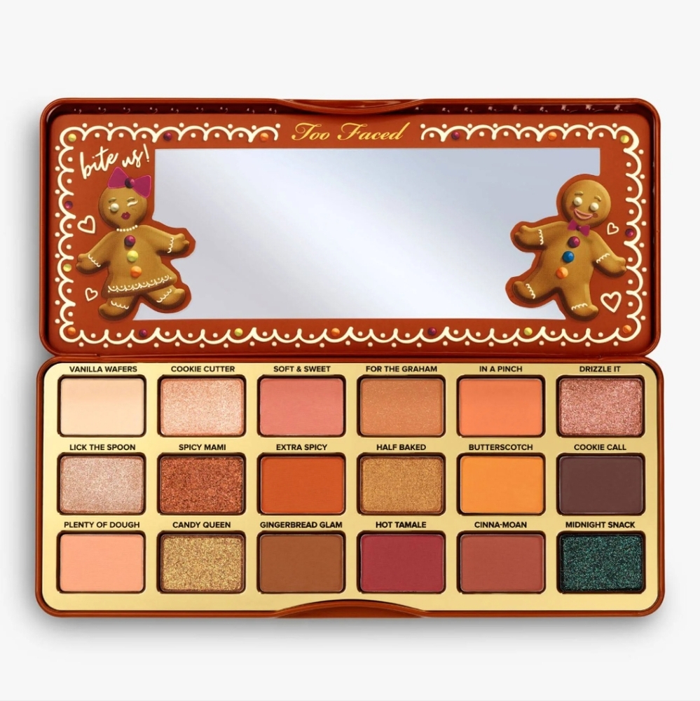 Too Faced Gingerbread Extra Spicy Limited Edition Eyeshadow Palette